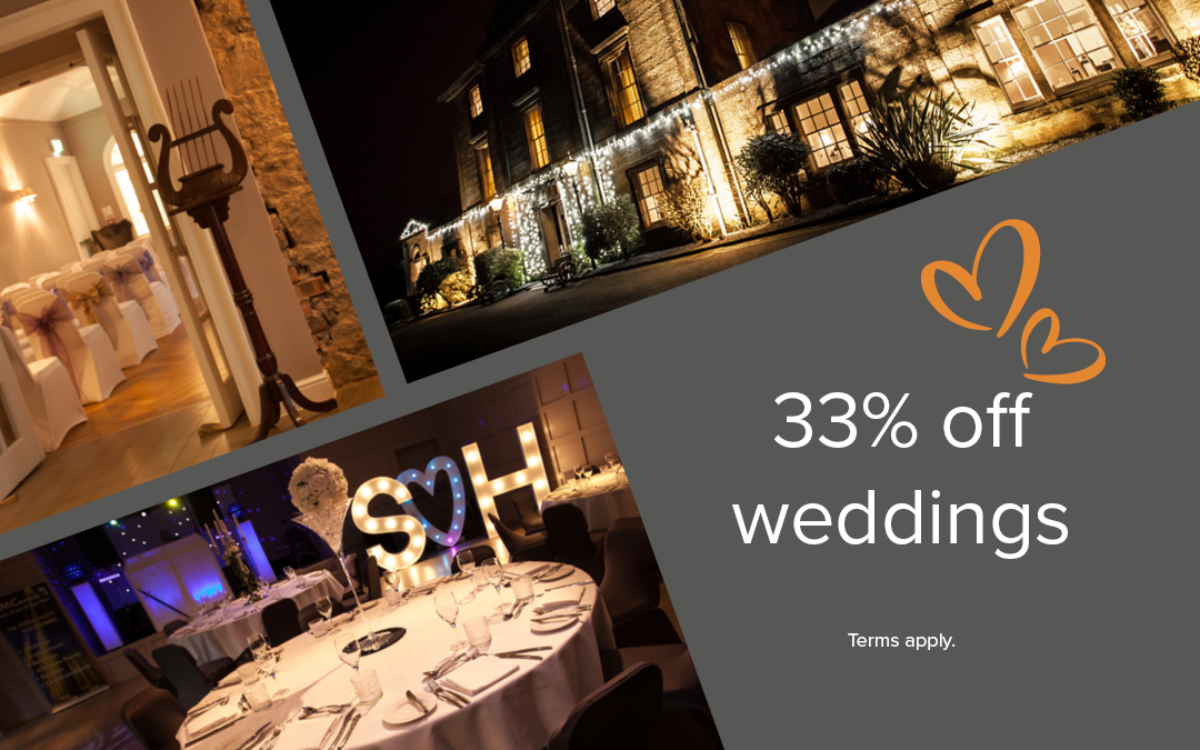 33% off Weddings Deal